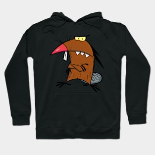 dagget beaver Hoodie